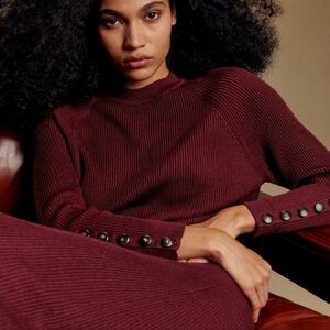 Sezane Sami Jumper Burgundy